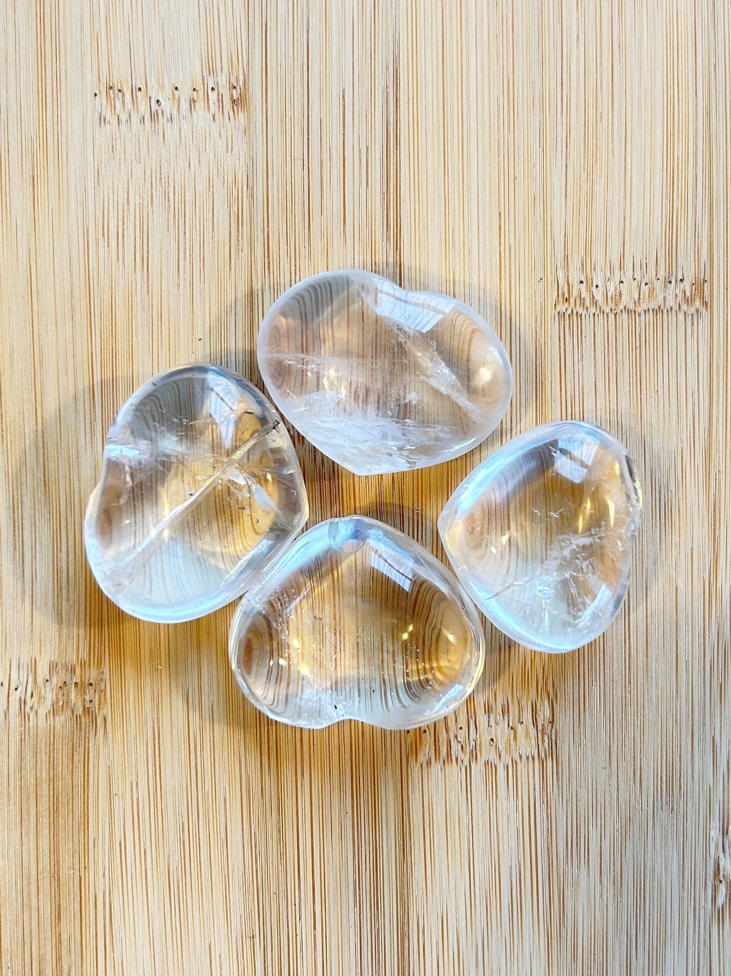 Clear Quartz Heart