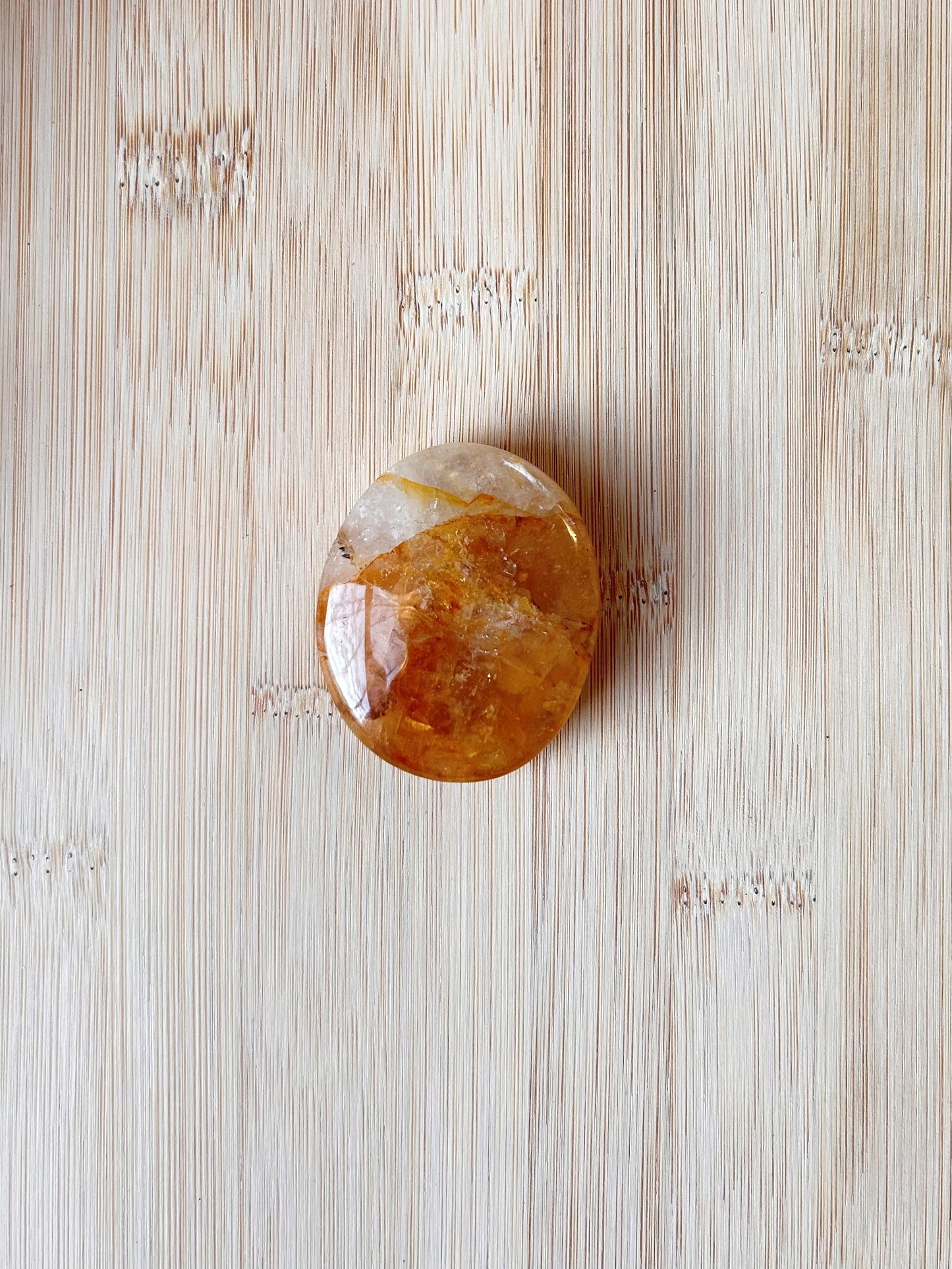 Golden Healer - Palm Stone