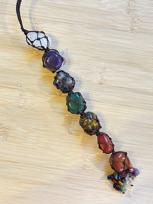 Natural 7 Chakra Stone crystal set representing the seven chakras - Star Light Crystals NZ