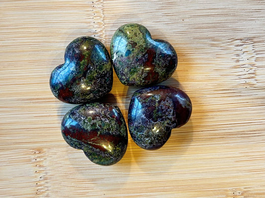 Dragon's Blood Jasper - Heart