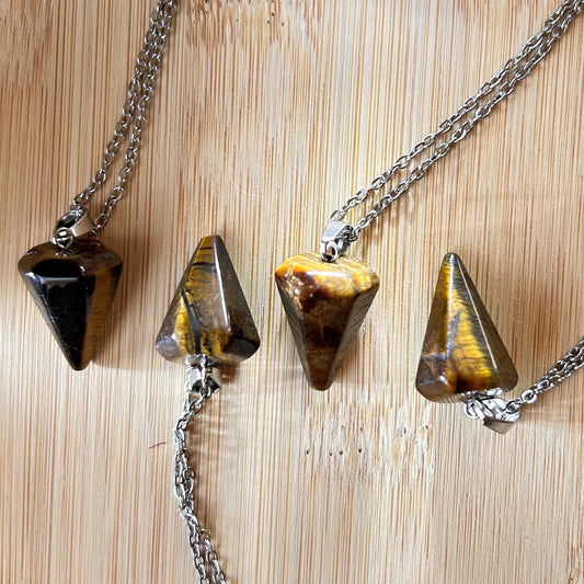 Tiger's Eye Pendulum
