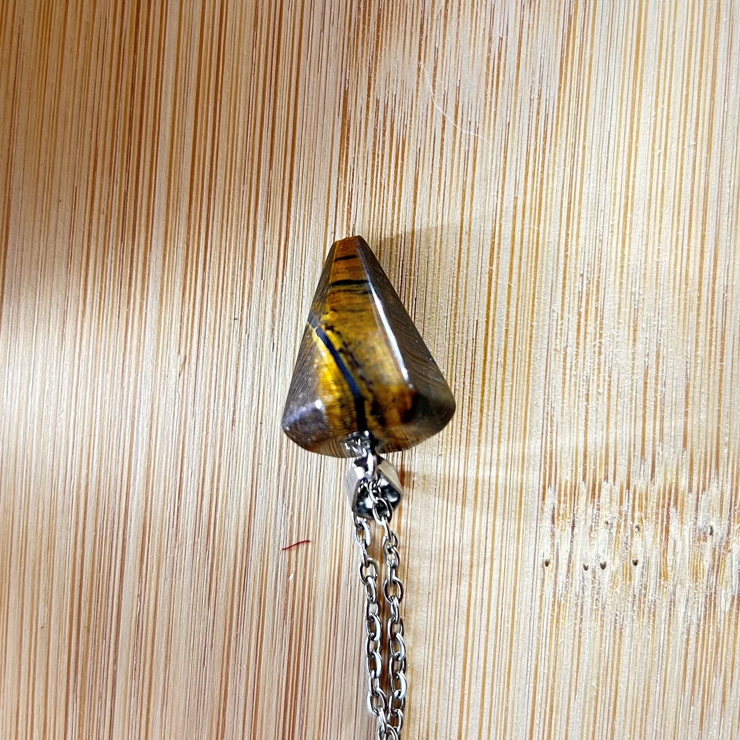 Tiger's Eye Pendulum